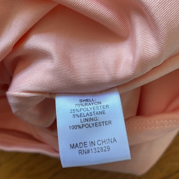 Lovers & Friends Donatella Square Neck Midi Dress In Blush Color Size Small - Picture 12 of 14